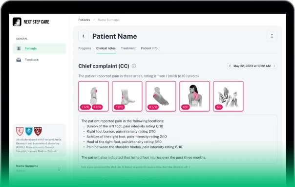 Automated Clinical Notes